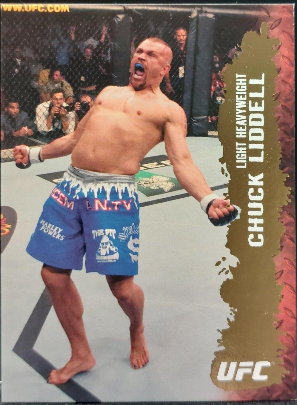 Chuck Liddell 2009 Topps UFC Round 2 Base #39 Gold