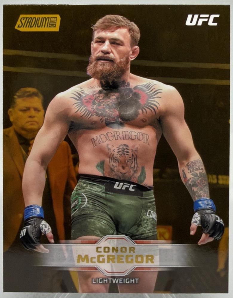 Conor McGregor 2026 Topps Stadium Club UFC Base #5 Bronze