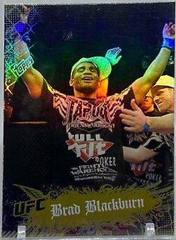 Brad Blackburn 2010 Topps UFC Main Event Base #82 Gold