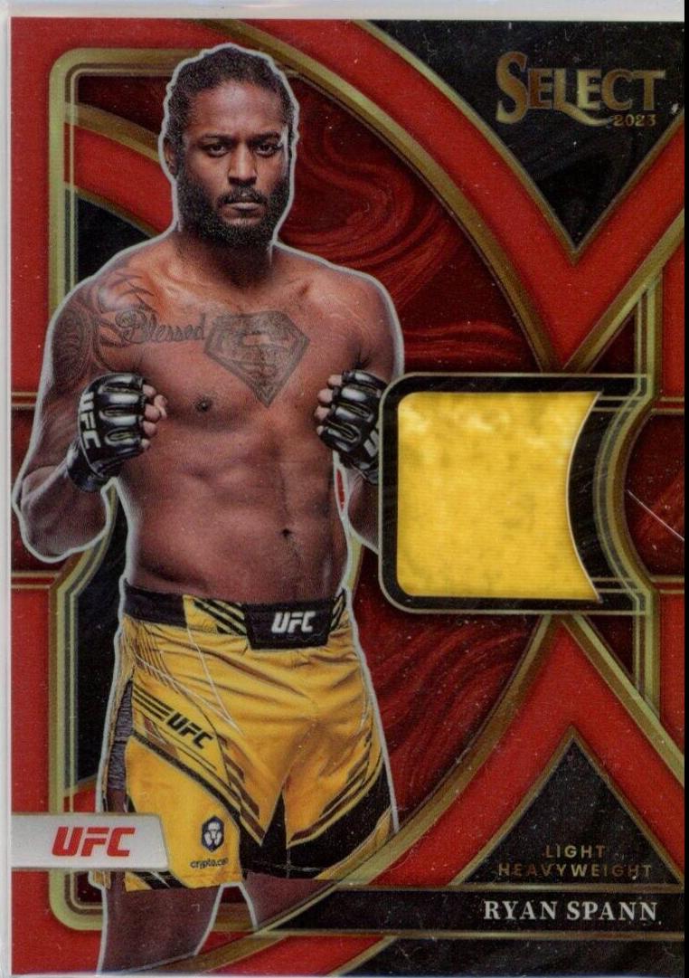Ryan Spann 2023 Panini Select UFC Octagonside #207 Red Disco
