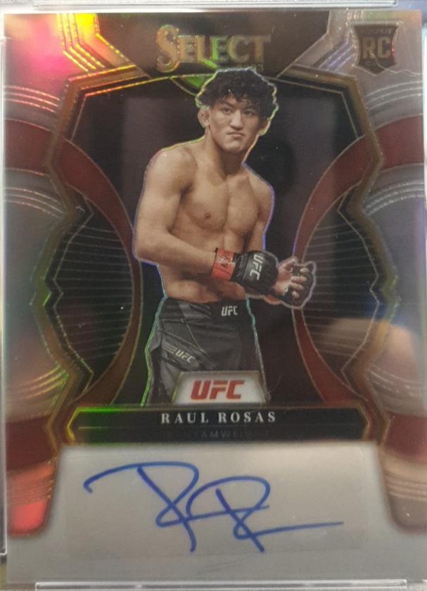 Raul Rosas 2023 Panini Select UFC Rookie Signatures #20 Disco