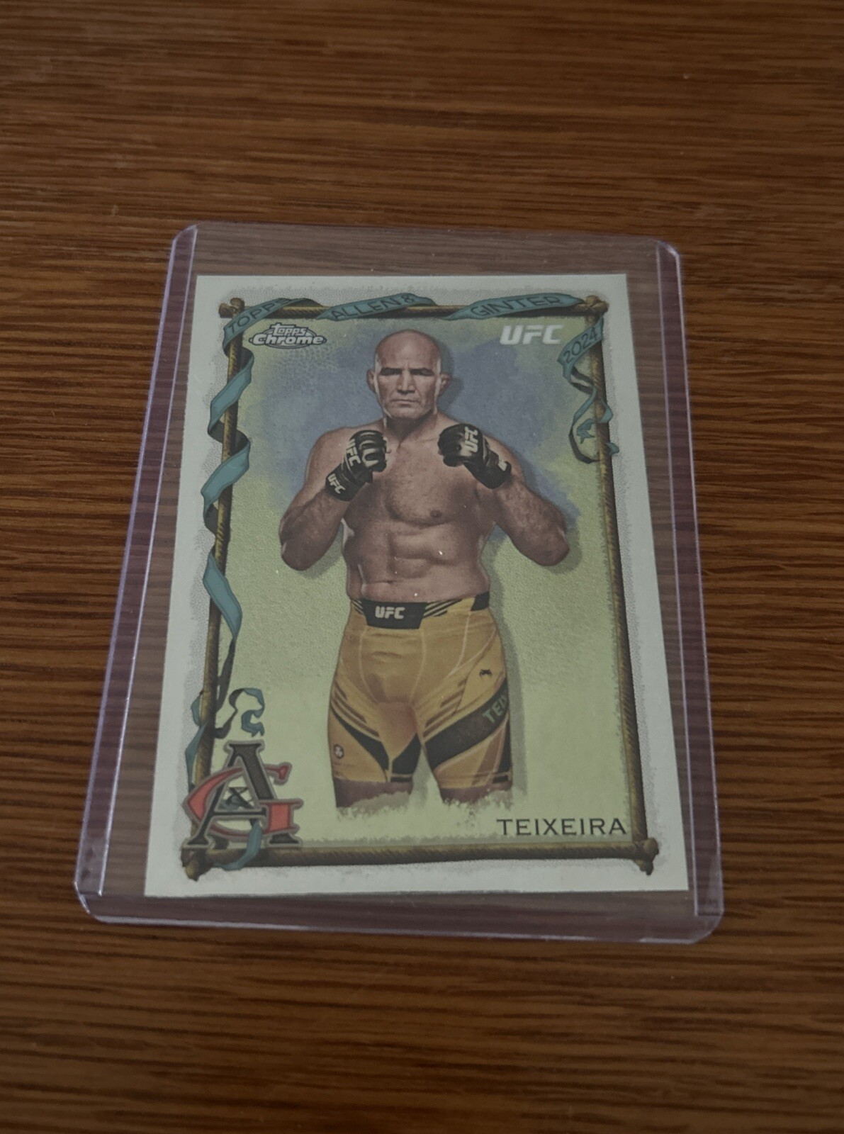 Glover Teixeira 2024 Topps Chrome UFC Allen & Ginter #AAG-6 Refractor