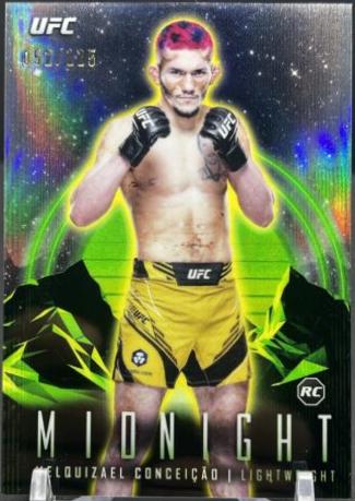 Melquizael Conceição 2024 Topps Midnight UFC Base #56 Morning