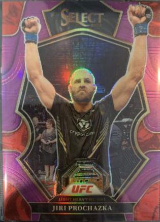 Jiri Prochazka 2023 Panini Select UFC Premier Level #144 Purple