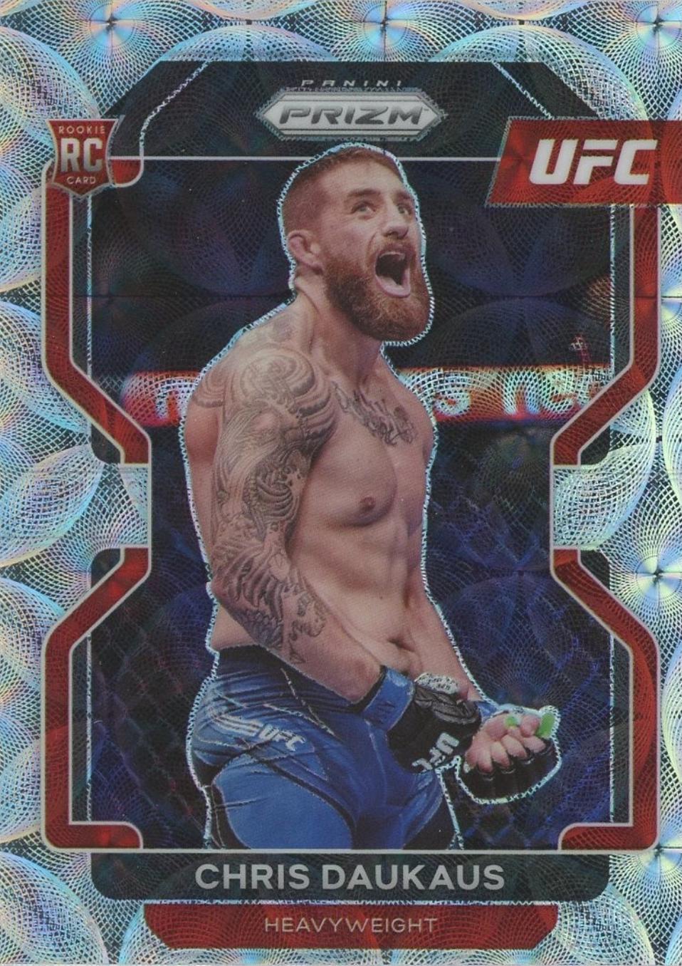 Chris Daukaus 2022 Panini Prizm UFC Base #199 Premium