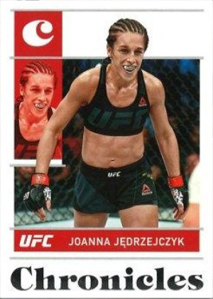 Joanna Jędrzejczyk 2022 Panini Chronicles UFC Base Chronicles #34 Green