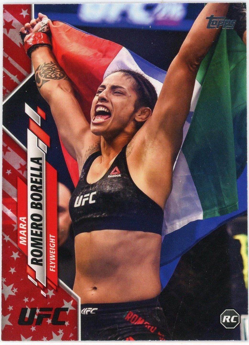 Mara Romero Borella 2020 Topps UFC Base #91 Independence Day