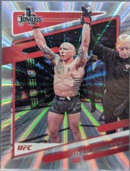 Josh Emmett 2022 Panini Donruss UFC Base #42 Silver