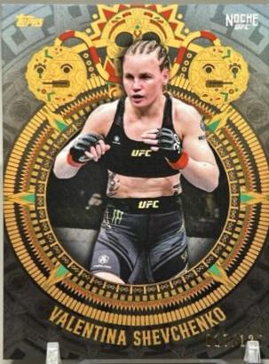 Valentina Shevchenko 2024 Topps Noche UFC Base #4 Silver
