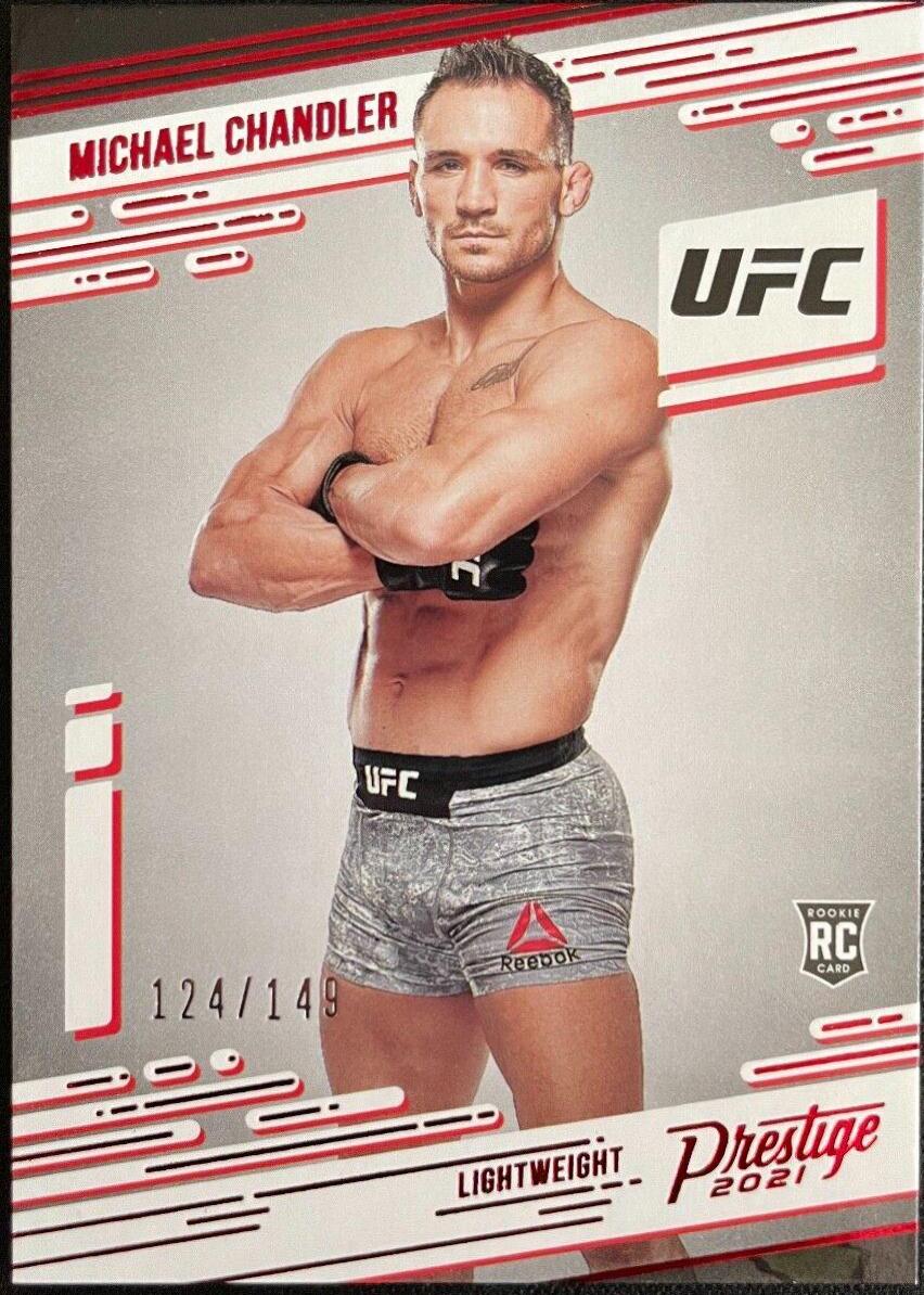 Michael Chandler 2021 Panini Chronicles UFC Base Prestige #77 Red