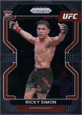 Ricky Simon 2022 Panini Prizm UFC Base #112 Lucky Envelopes