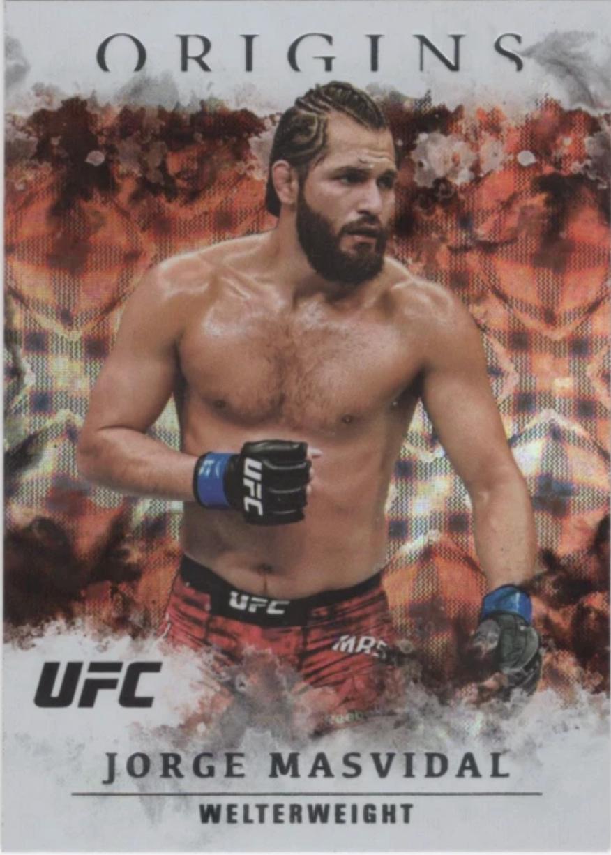 Jorge Masvidal 2021 Panini Chronicles UFC Base Origins #31 Asia