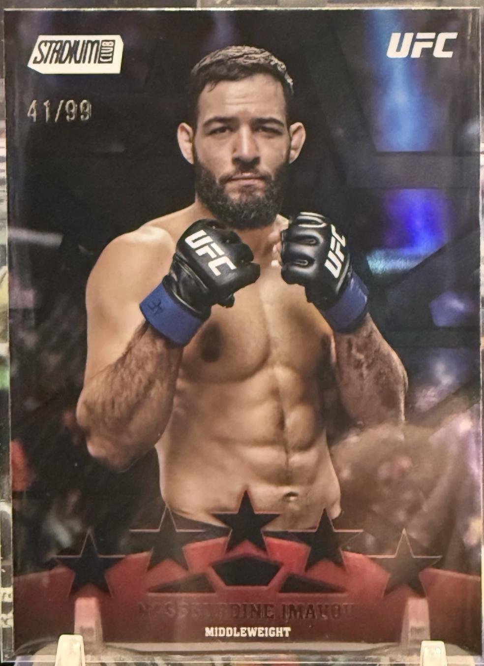 Islam Makhachev 2025 Topps Stadium Club UFC Special Forces #SF-17 Black