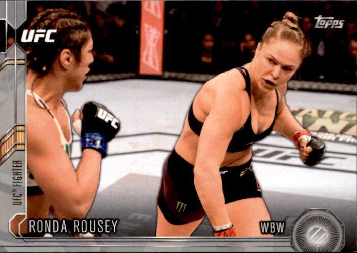Ronda Rousey 2015 Topps UFC Chronicles Base #179 Silver