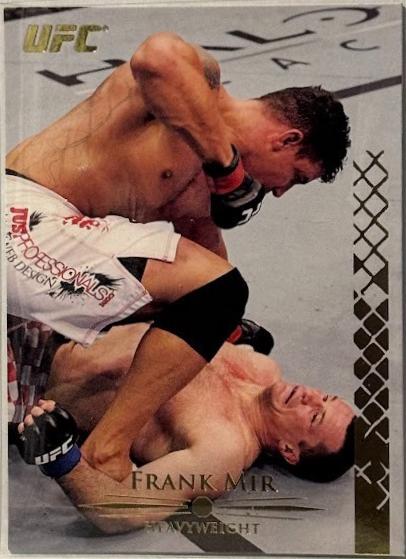Frank Mir 2011 Topps UFC Title Shot Base #39 Gold