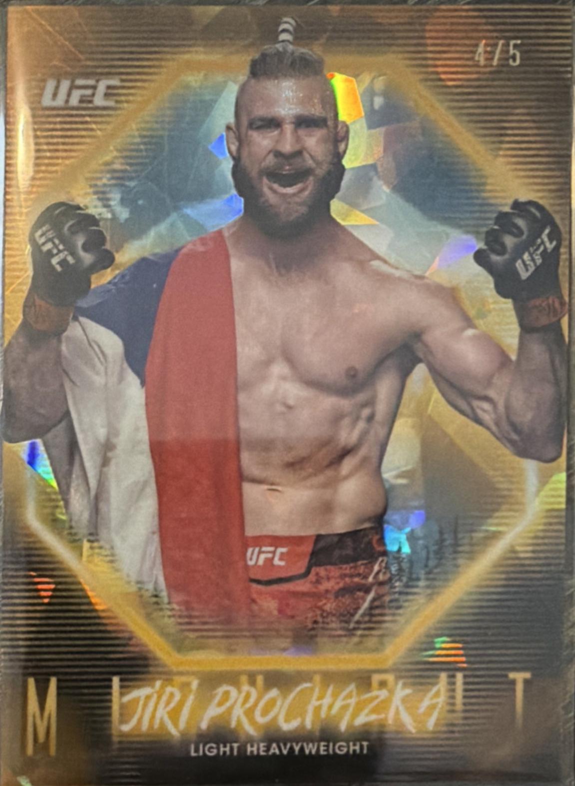 Jiri Prochazka 2025 Topps Midnight UFC Base #28 Daybreak