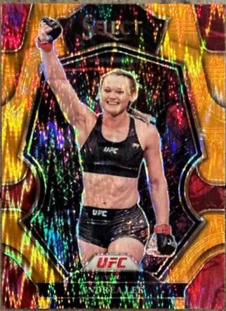 Andrea Lee 2023 Panini Select UFC Premier Level #158 Orange Flash