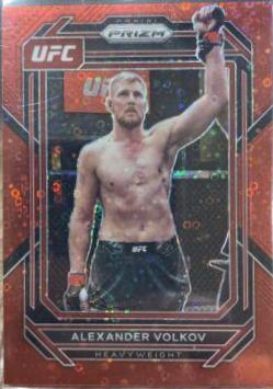 Alexander Volkov 2023 Panini Prizm Under Card UFC Base #131 Red