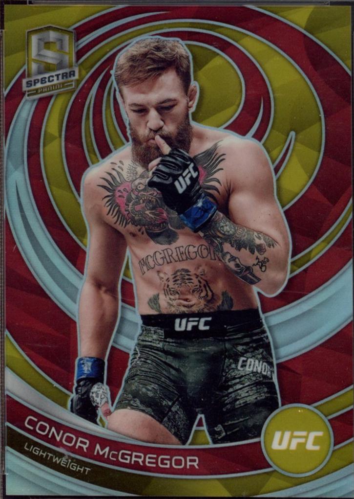Conor McGregor 2023 Panini Chronicles UFC Base Spectra #400 Gold