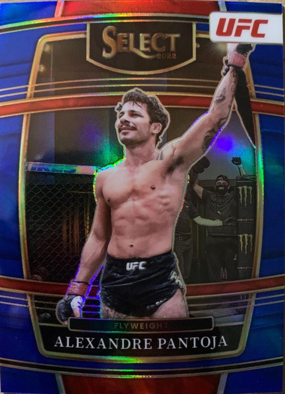 Alexandre Pantoja 2022 Panini Select UFC Concourse #94 Blue Prizm