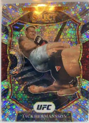 Jack Hermansson 2021 Panini Select UFC Concourse #84 Disco