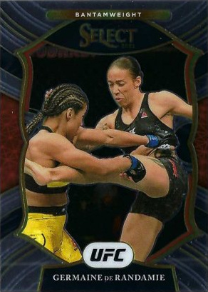 Germaine de Randamie 2021 Panini Select UFC Concourse #24 Lucky Envelopes