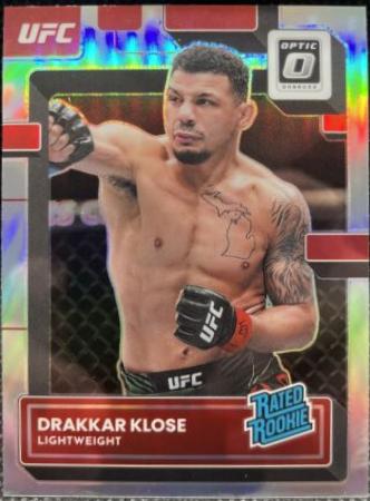 Drakkar Klose 2023 Panini Donruss Optic UFC Base #114 Holo