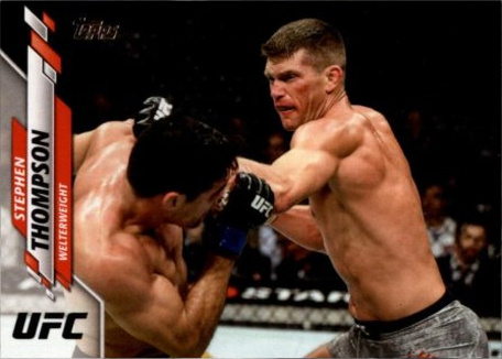 Stephen Thompson 2020 Topps UFC Base #33 Red