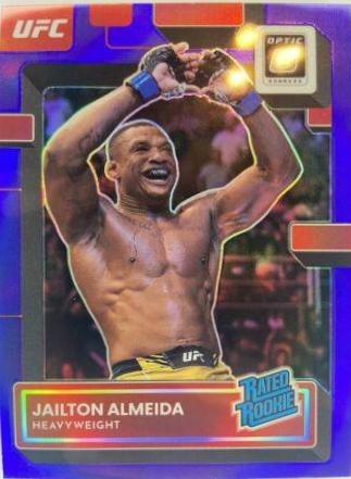 Jailton Almeida 2023 Panini Donruss Optic UFC Base #106 Purple