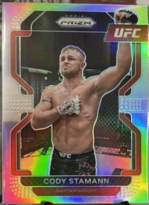 Cody Stamann 2022 Panini Prizm UFC Base #175 Silver