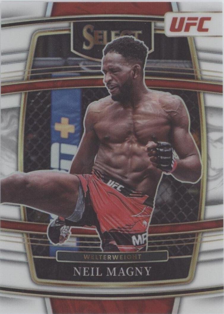 Neil Magny 2022 Panini Select UFC Concourse #86 White