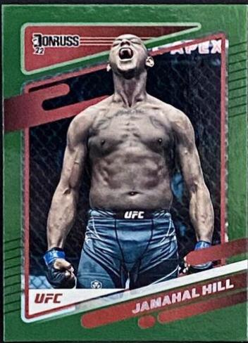 Jamahal Hill 2022 Panini Donruss UFC Base #115 Green