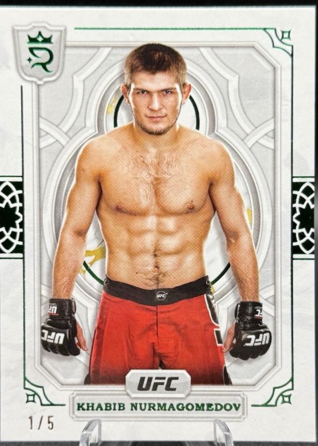 Khabib Nurmagomedov 2024 Topps Royalty UFC Base #13 Green