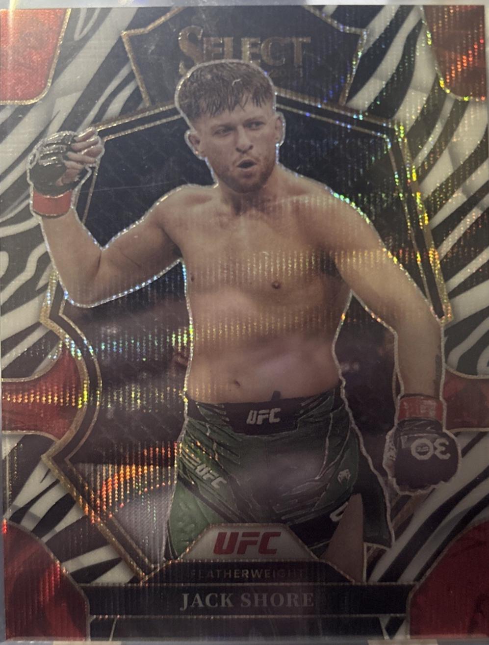 Jack Shore 2023 Panini Select UFC Premier Level #152 Zebra