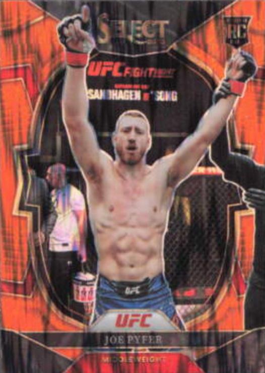 Joe Pyfer 2023 Panini Select UFC Concourse #66 Orange Flash