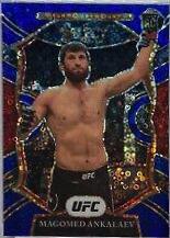 Magomed Ankalaev 2021 Panini Select UFC Concourse #36 Blue Disco