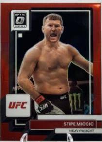 Stipe Miocic 2023 Panini Donruss Optic UFC Base #17 Red