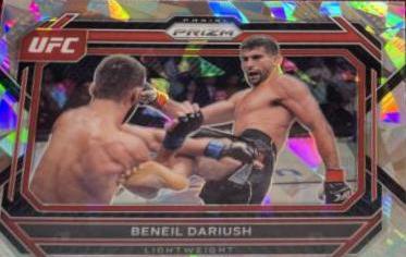 Beneil Dariush 2023 Panini Prizm UFC Base #28 Ice