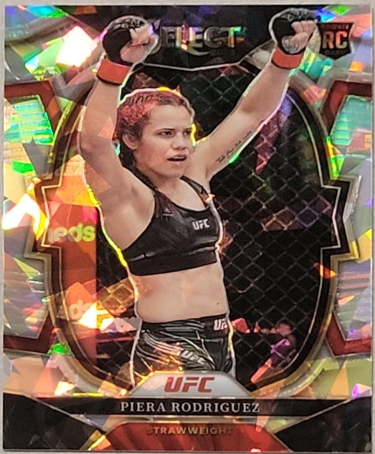 Piera Rodriguez 2023 Panini Select UFC Concourse #51 Cracked Ice