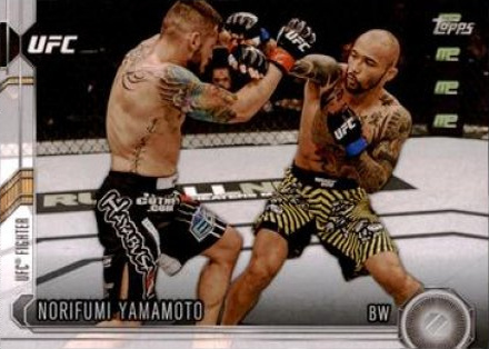Norifumi Yamamoto 2015 Topps UFC Chronicles Base #118 Sepia