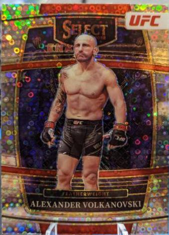 Alexander Volkanovski 2022 Panini Select UFC Concourse #15 Disco
