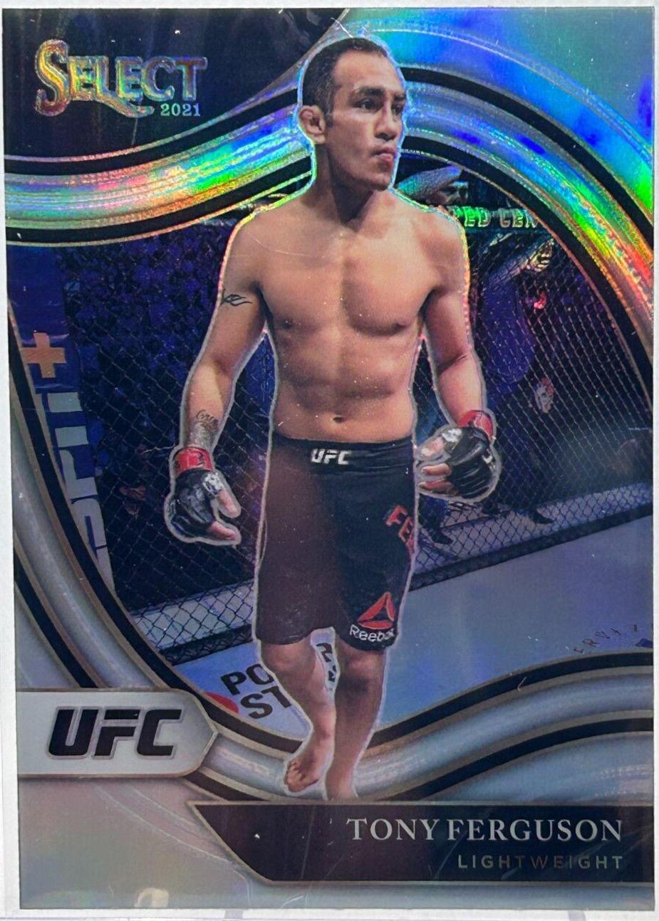 Tony Ferguson 2021 Panini Select UFC Octagonside #297 Silver