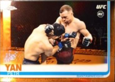 Petr Yan 2019 Topps Chrome UFC Base #79 Orange