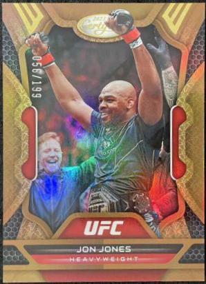 Jon Jones 2023 Panini Chronicles UFC Base Certified #224 Bronze