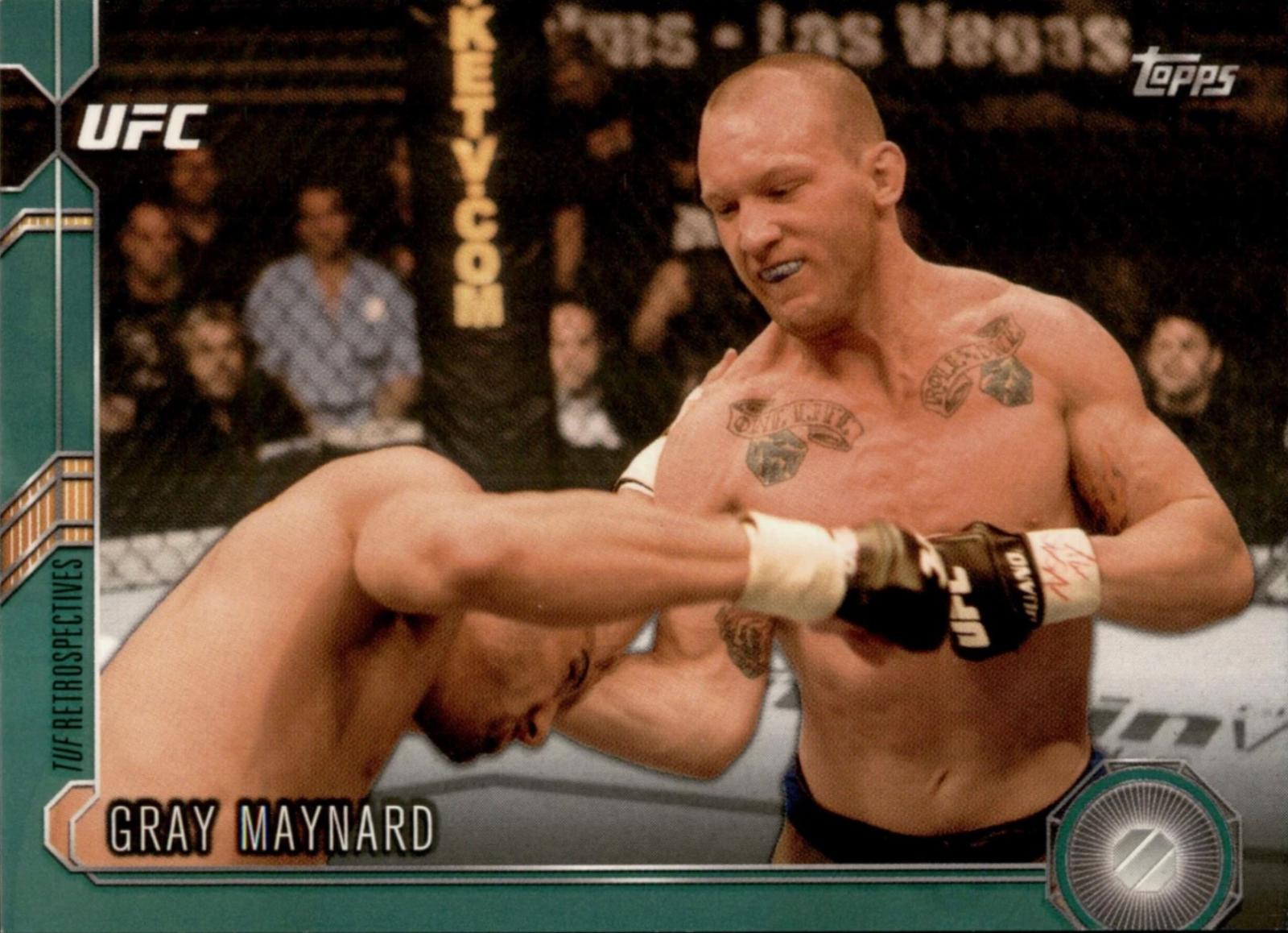 Gray Maynard 2015 Topps UFC Chronicles Base #53 Green
