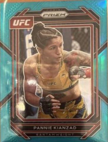 Pannie Kianzad 2023 Panini Prizm UFC Base #154 Teal