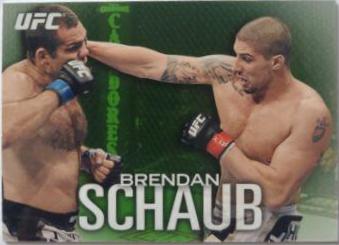 Brendan Schaub 2012 Topps UFC Knockout Base #23 Green