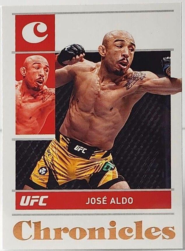 José Aldo 2022 Panini Chronicles UFC Base Chronicles #7 Bronze