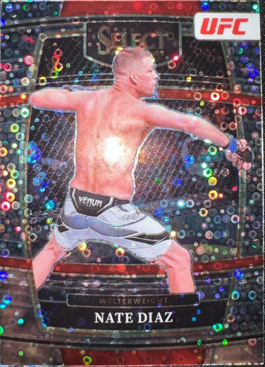 Nate Diaz 2022 Panini Select UFC Concourse #54 Disco