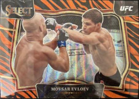 Movsar Evloev 2023 Panini Select UFC Octagonside #269 Tiger